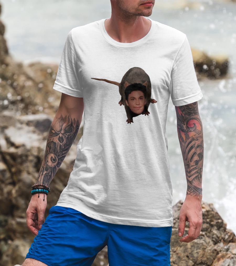 Ben Affleck Rat Meme Face Mashup T-Shirt