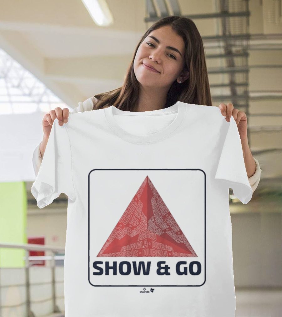 Boston Baseball Show And Go Abreu Rafaela Duran Casas Enmanuel T-Shirt