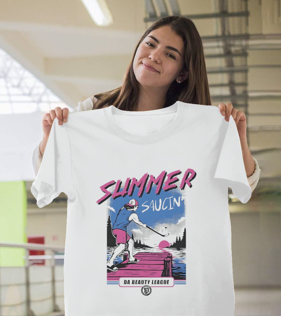 Summer Saucin Da Beauty League Hockey T-Shirt