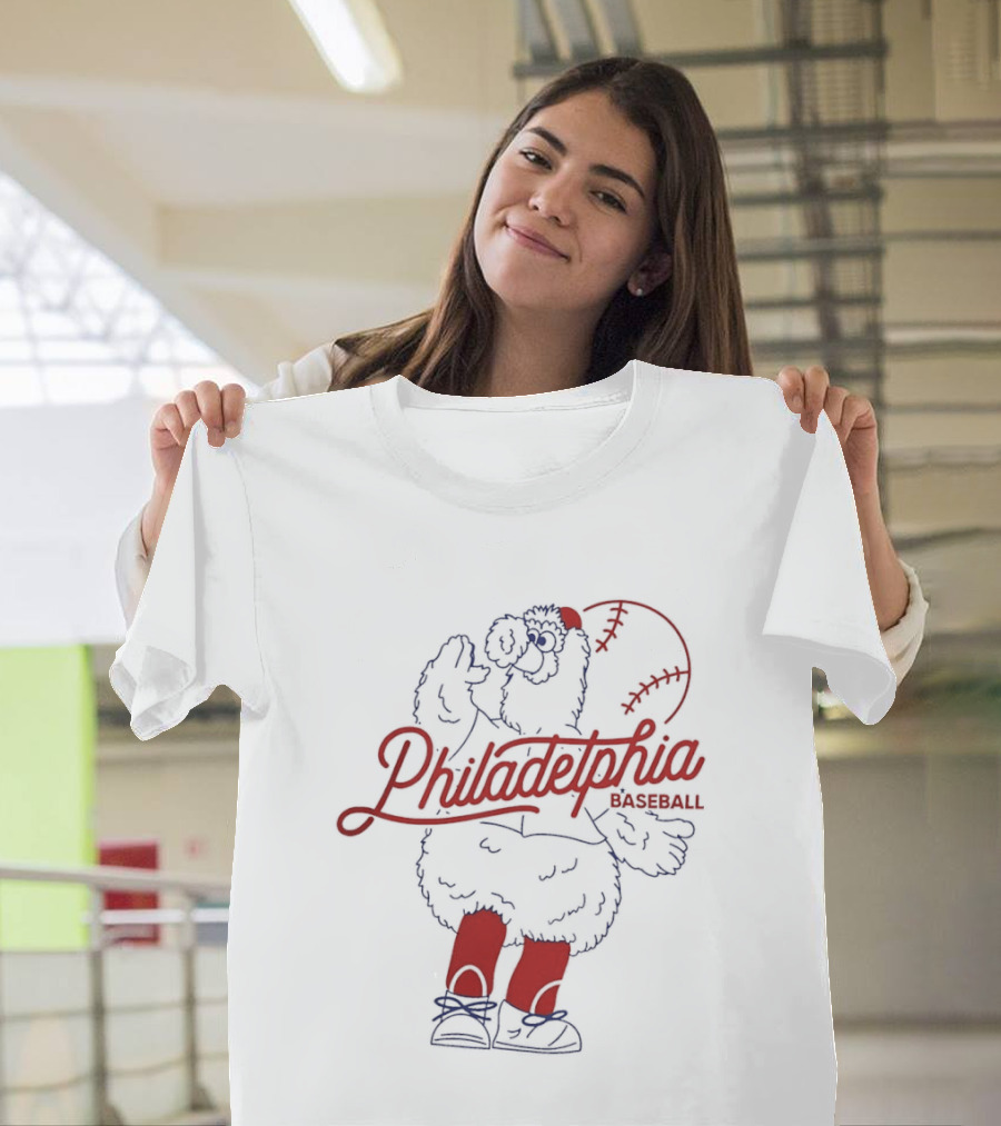 Philadelphia Phillies Phillie Phanatic Baseball T-Shirt