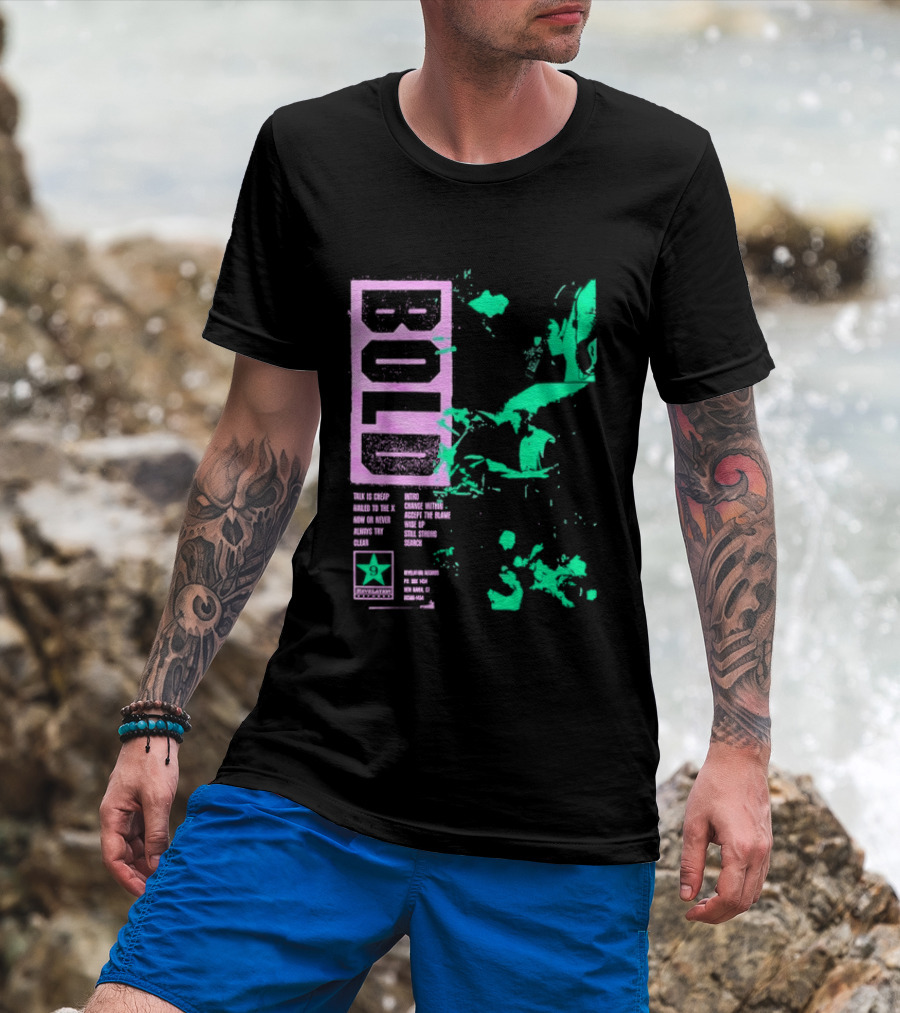 Revelation Records Talk Is Cheap Nailed To The X Positive Scene Unity Hardcore Punk T-Shirt