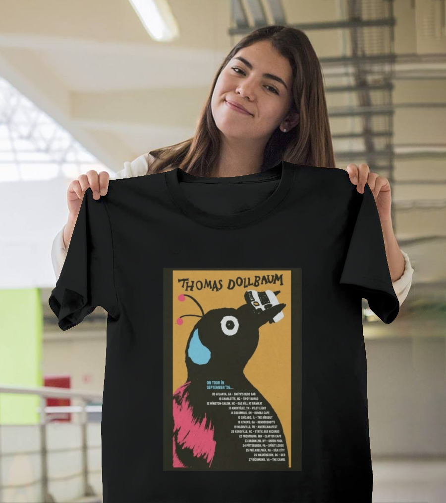Thomas Dollbaum 2026 Tour September Concert Dates And Cities List T-Shirt