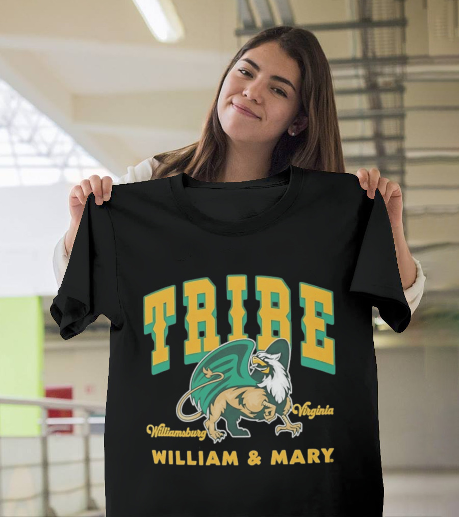 Tribe Williamsburg Virginia William & Mary Griffin T-Shirt