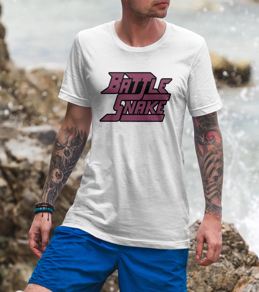 Battle Snake Retro Gaming T-Shirt