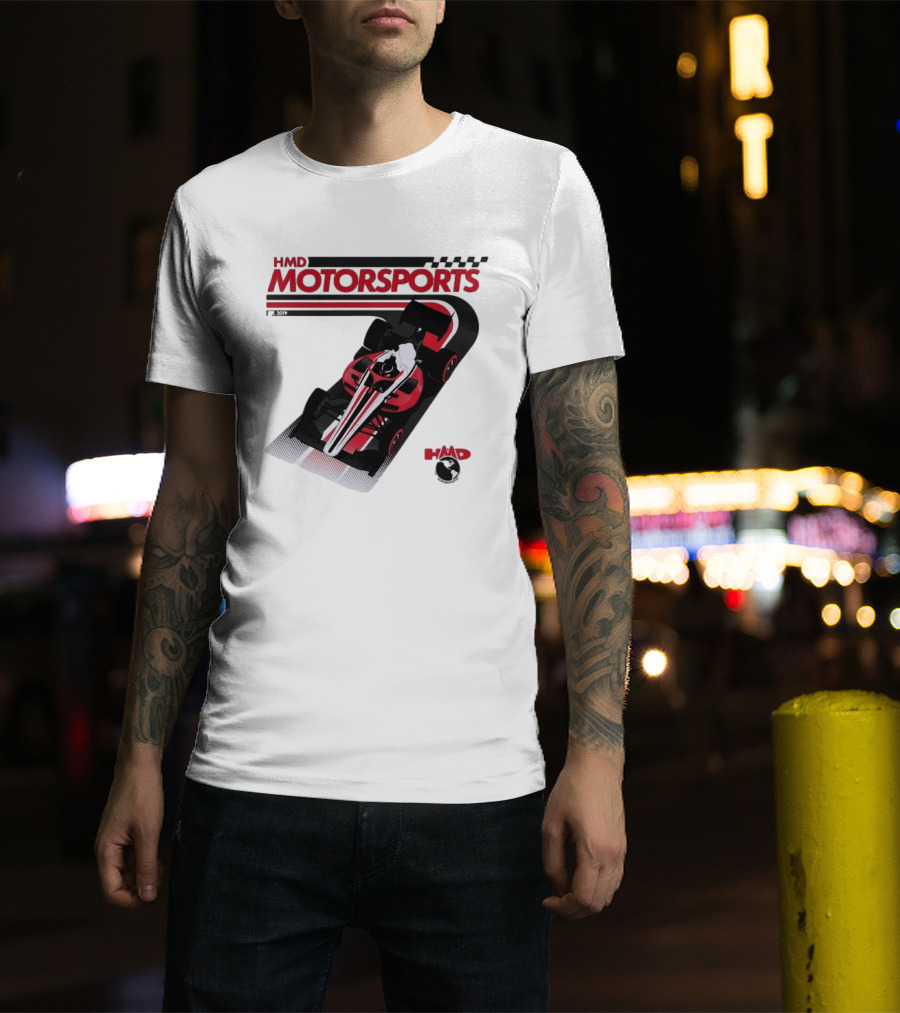 HMD Motorsports Indy NXT 2026 Racing Car T-Shirt