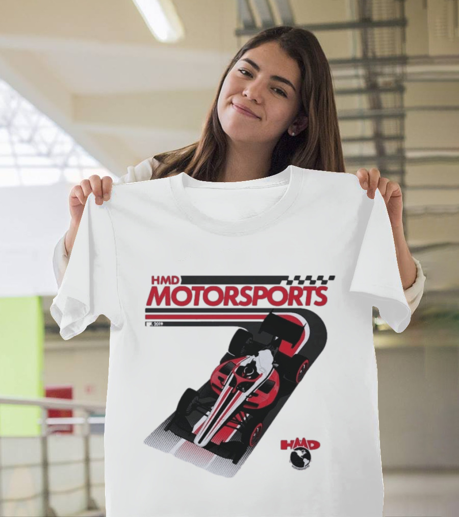 HMD Motorsports Indy NXT 2026 Racing Car T-Shirt