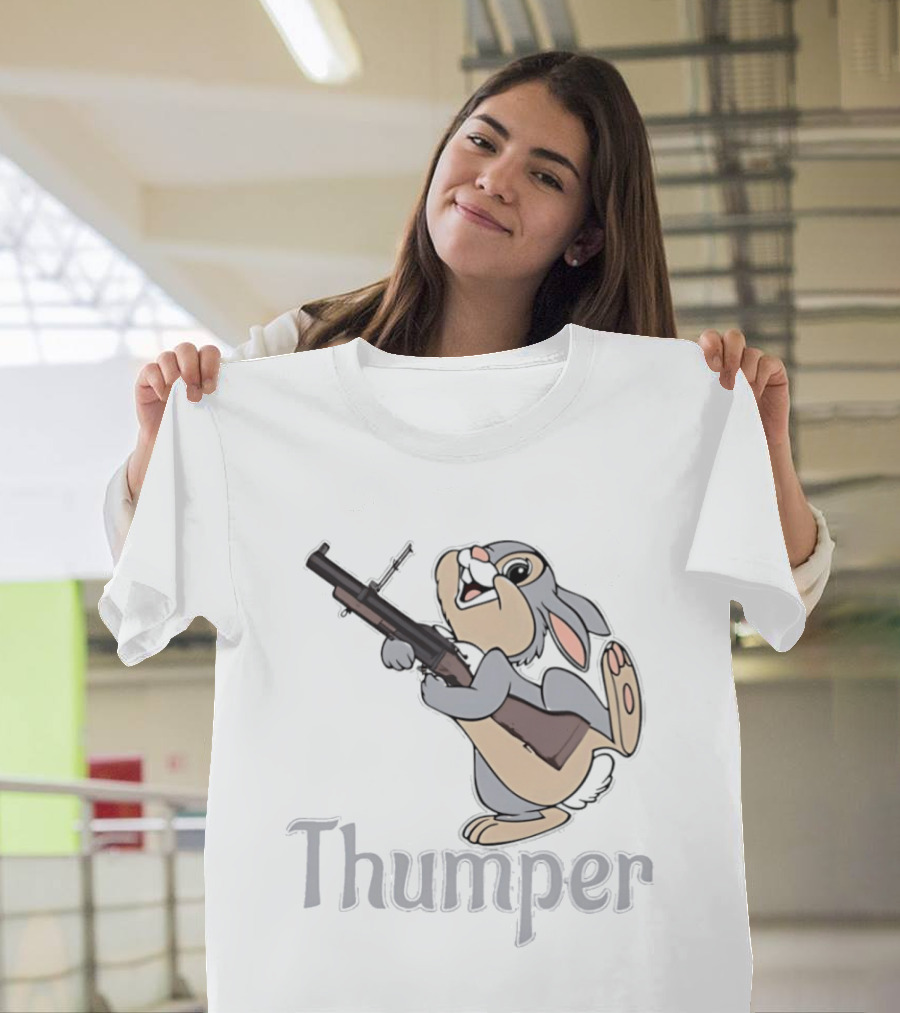 Thumper Rabbit Grenade Launcher Bambi T-Shirt