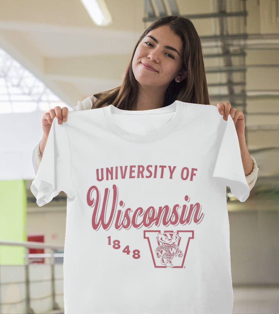 University Of Wisconsin 1848 Badger W T-Shirt
