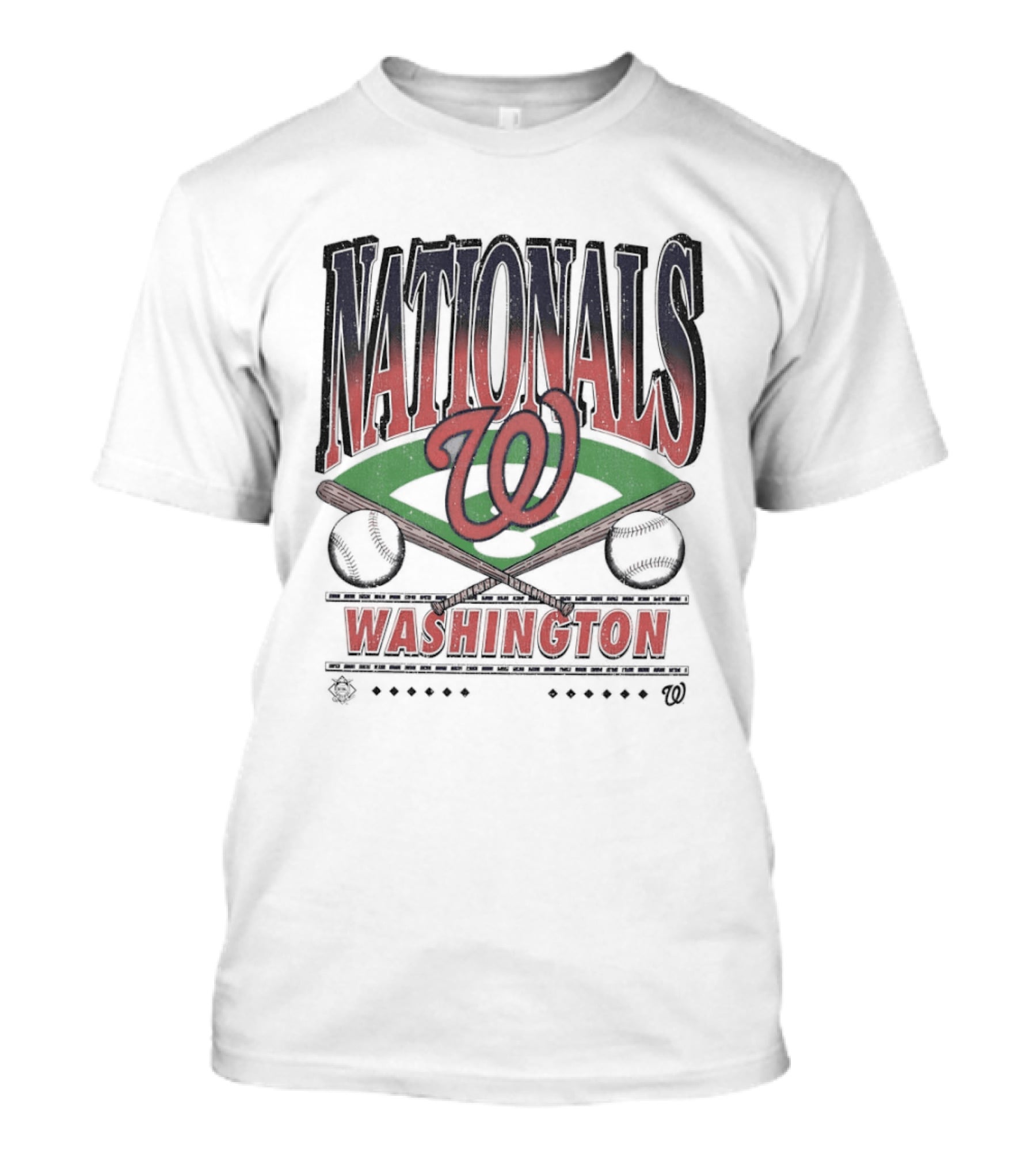 Washington Nationals Major League Baseball Team Washington T-Shirt