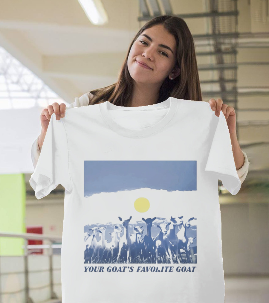 YOUR GOAT'S FAVORITE GOAT Moonlit Pasture T-Shirt