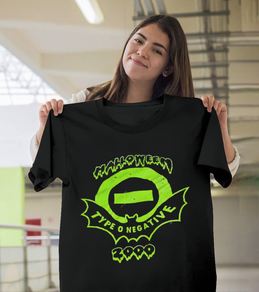Halloween Type O Negative 2000 Gothic Metal Band T-Shirt