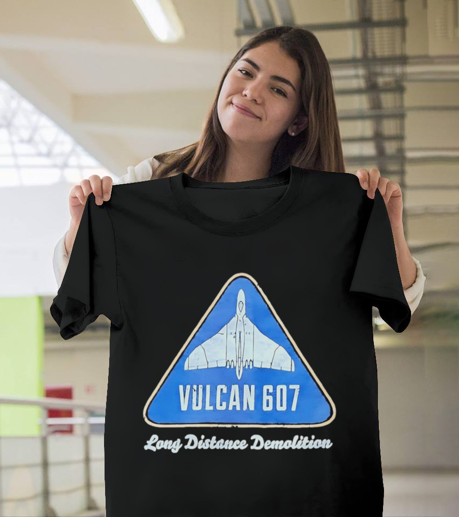 Vulcan 607 Long Distance Demolition Vintage Distressed T-Shirt
