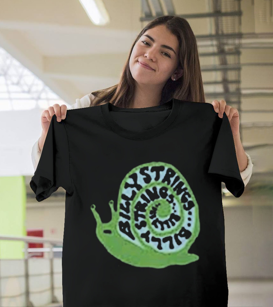 Billy Strings Summer 2026 Tour Snail With Dates T-Shirt
