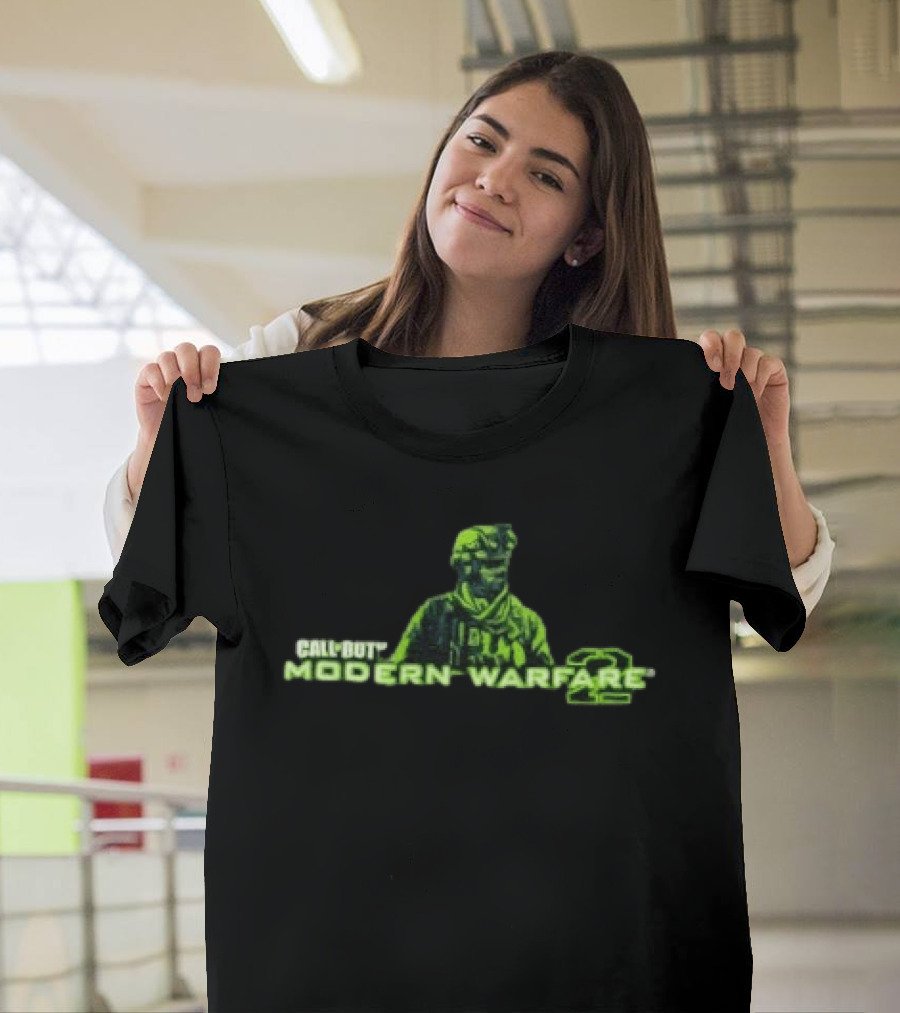 Call Of Duty Modern Warfare 2 Soldier Activision Gaming T-Shirt