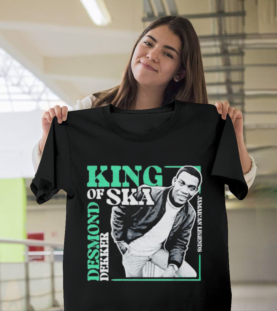 Desmond Dekker King Of Ska Jamaican Legends T-Shirt