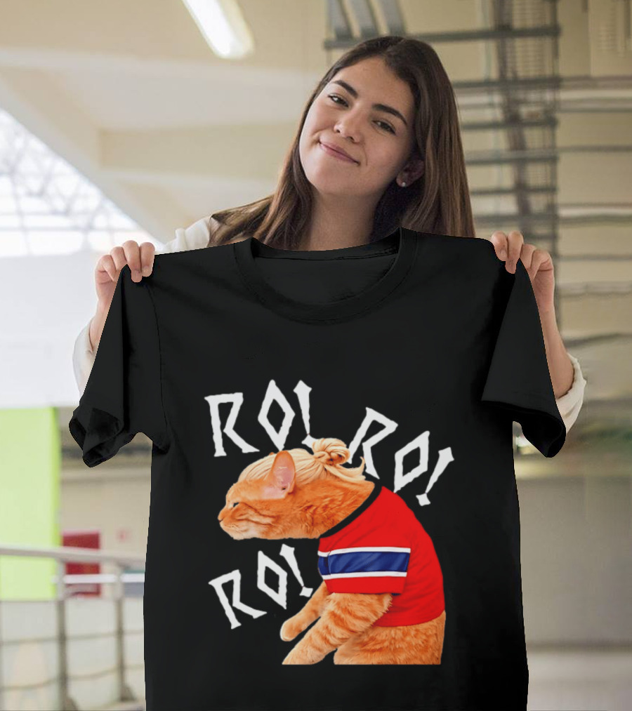 Ro Ro Ro Norwegian Cat El Michi Meme Norway T-Shirt