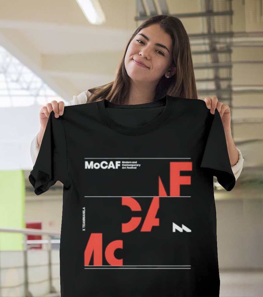 MoCAF Modern Contemporary Festival TeamManila Collaboration T-Shirt