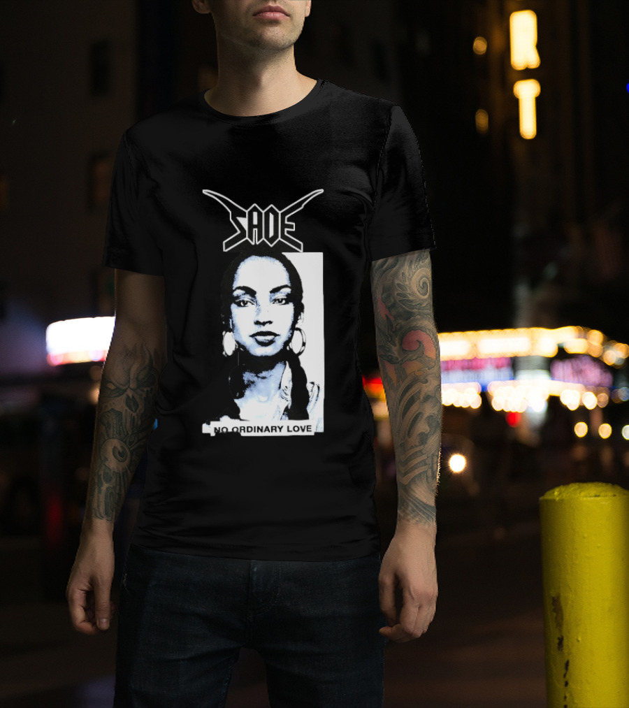 Sade No Ordinary Love Iconic 90s R&B Soul Music Legend T-Shirt