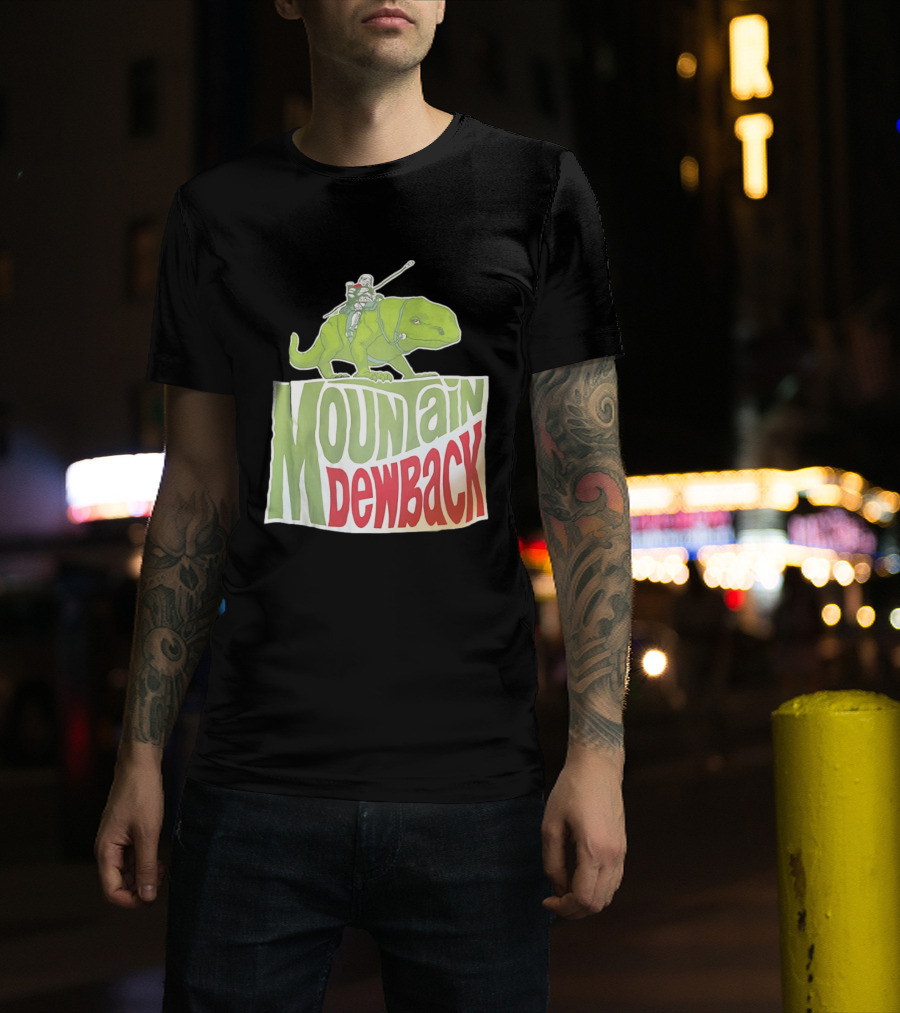 Mountain Dewback Star Wars Stormtrooper Riding Alien Creature T-Shirt