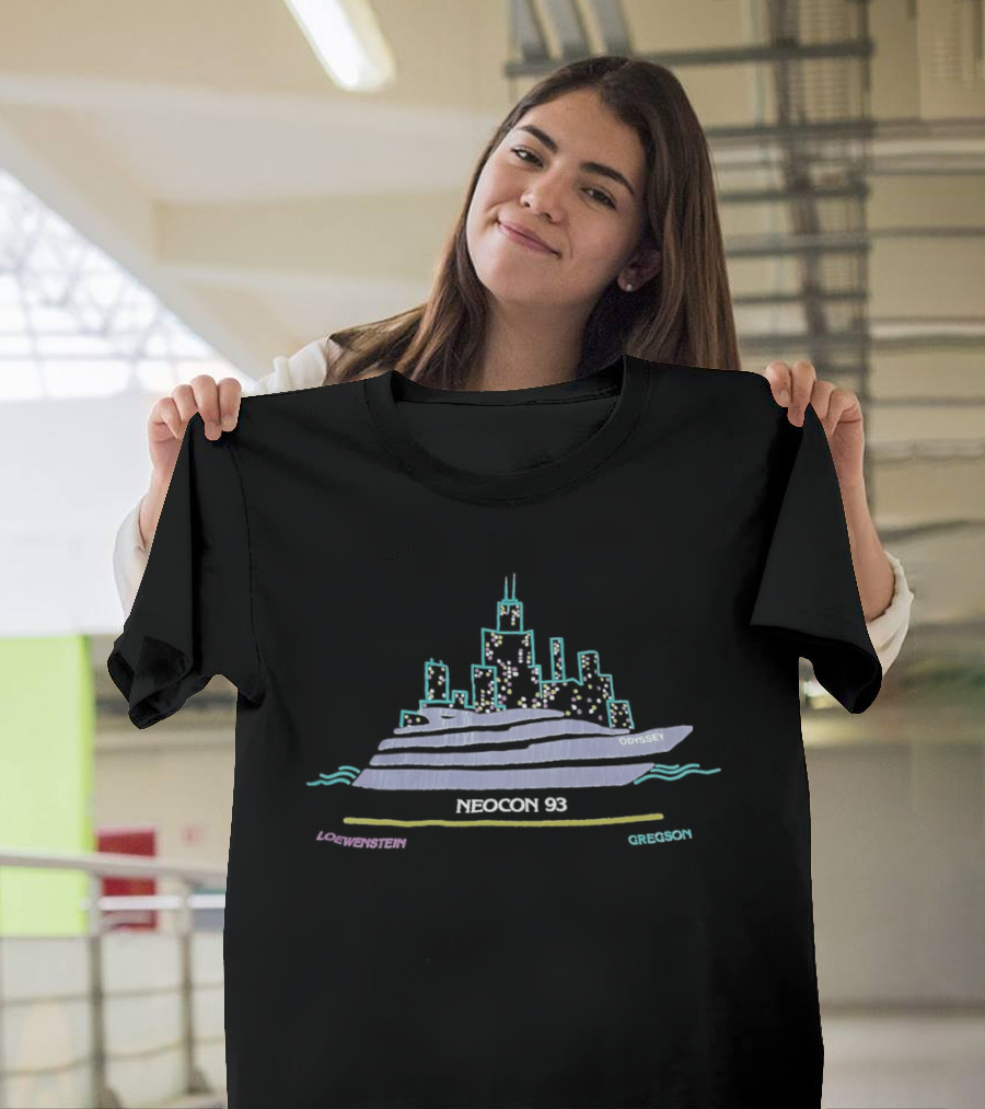 Neocon 93 Odyssey Gregson Loewenstein Chicago Skyline T-Shirt