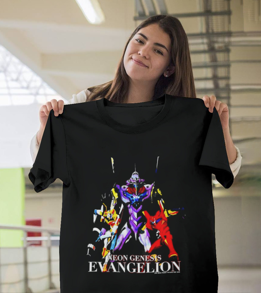 Neon Genesis Evangelion Eva Unit 01 Unit 00 Unit 02 T-Shirt