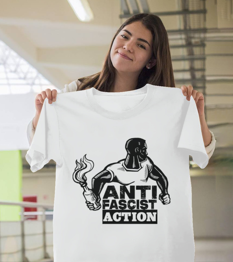 Anti Fascist Action Antifa Activism Protest Movement T-Shirt