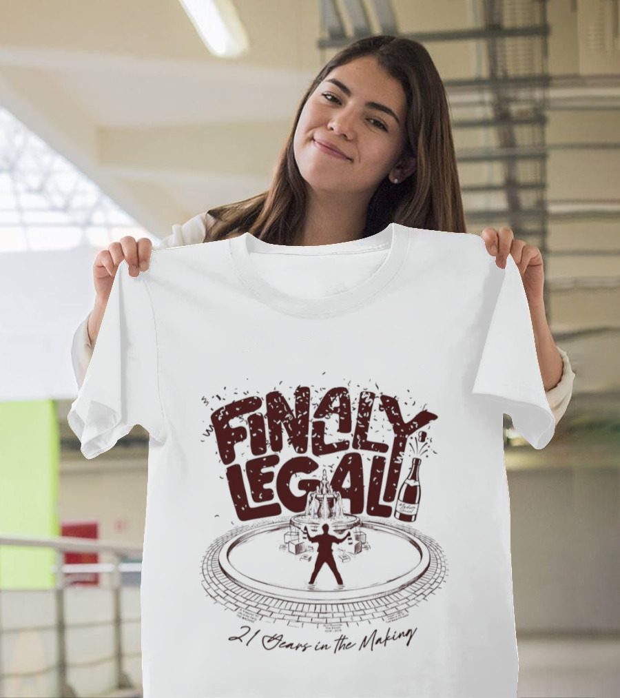 Finally Legal 21 Years In The Making Burt Reynolds The Machine T-Shirt