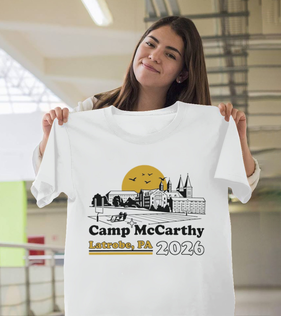 Camp McCarthy Latrobe PA 2026 Sunset T-Shirt