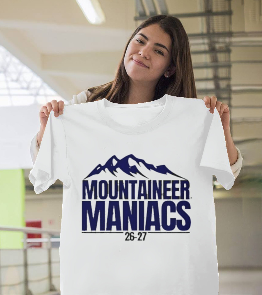 Mountaineer Maniacs 2026 2027 Mountain T-Shirt