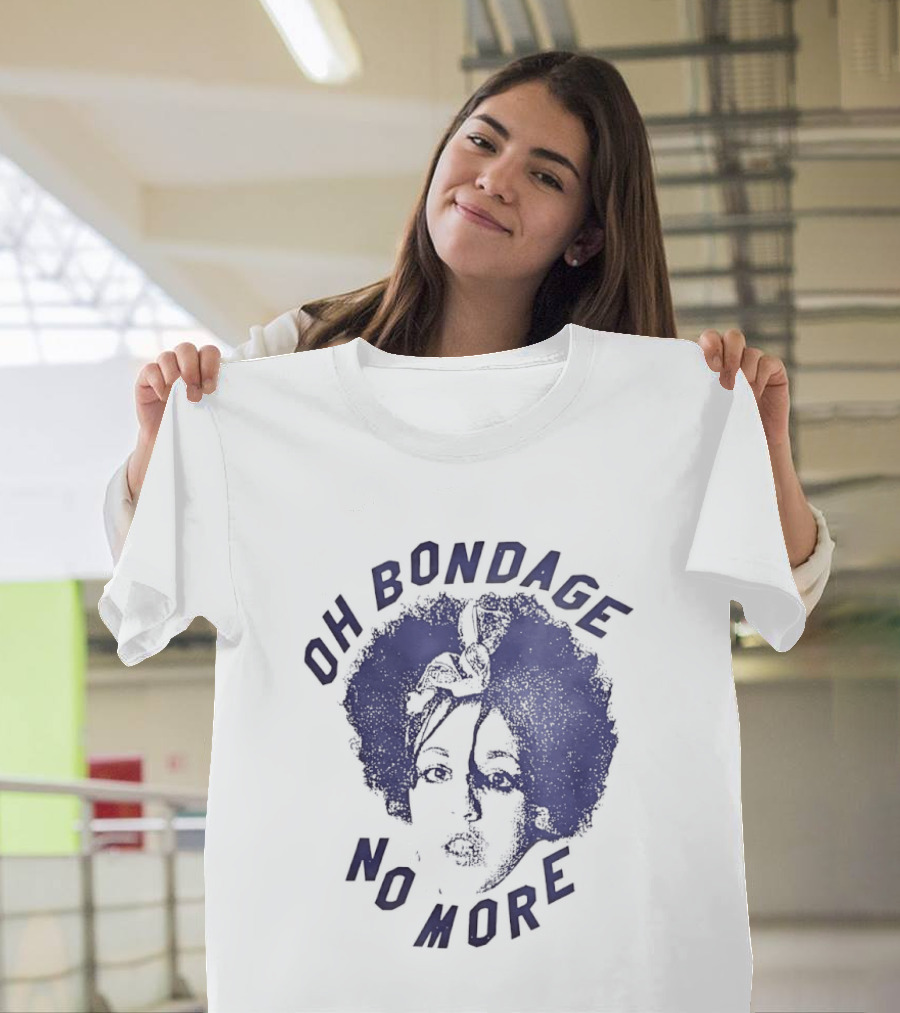Oh Bondage No More X Ray Spex Poly Styrene Iconic Punk Image T-Shirt