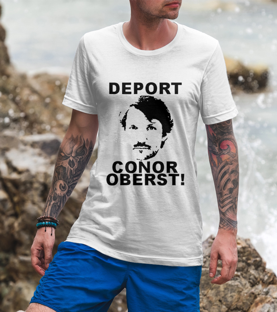 Deport Conor Oberst Bright Eyes Indie Rock T-Shirt