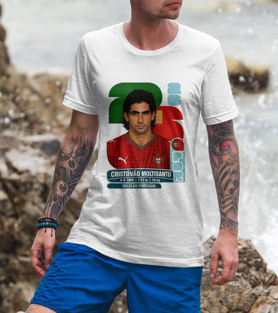 Cristóvão Moltisanto Seleção Portugal 2026 Soccer Card T-Shirt