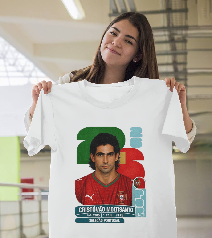Cristóvão Moltisanto Seleção Portugal 2026 Soccer Card T-Shirt