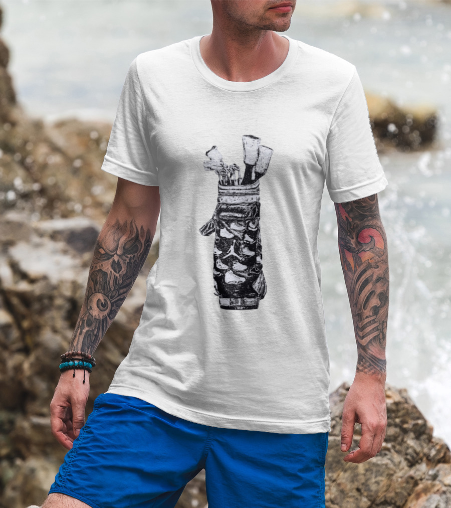 Jordan Brand Golf Bag Iconic Sneaker Wings Collection T-Shirt