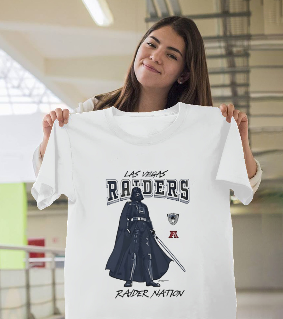 Las Vegas Raiders Raider Nation Darth Vader NFL T-Shirt