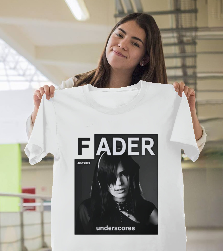 FADER Magazine July 2026 Cover Featuring Underscores T-Shirt