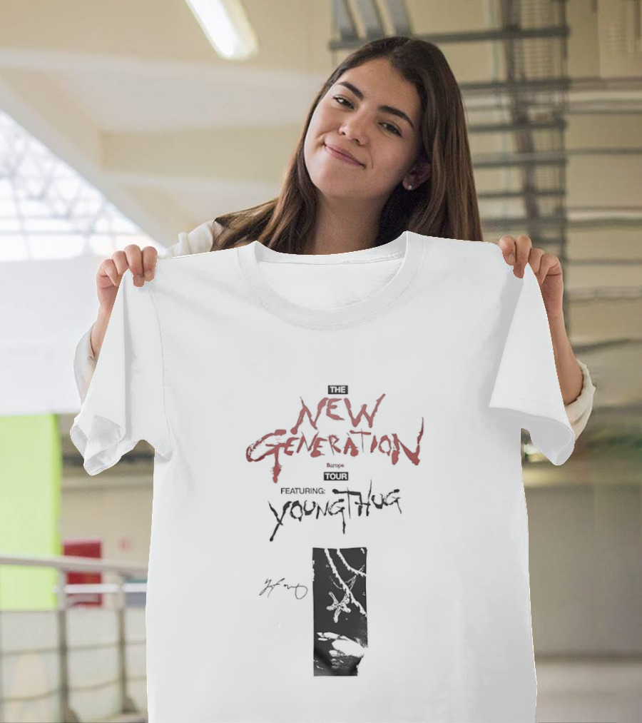 New Generation European Tour Featuring Young Thug T-Shirt