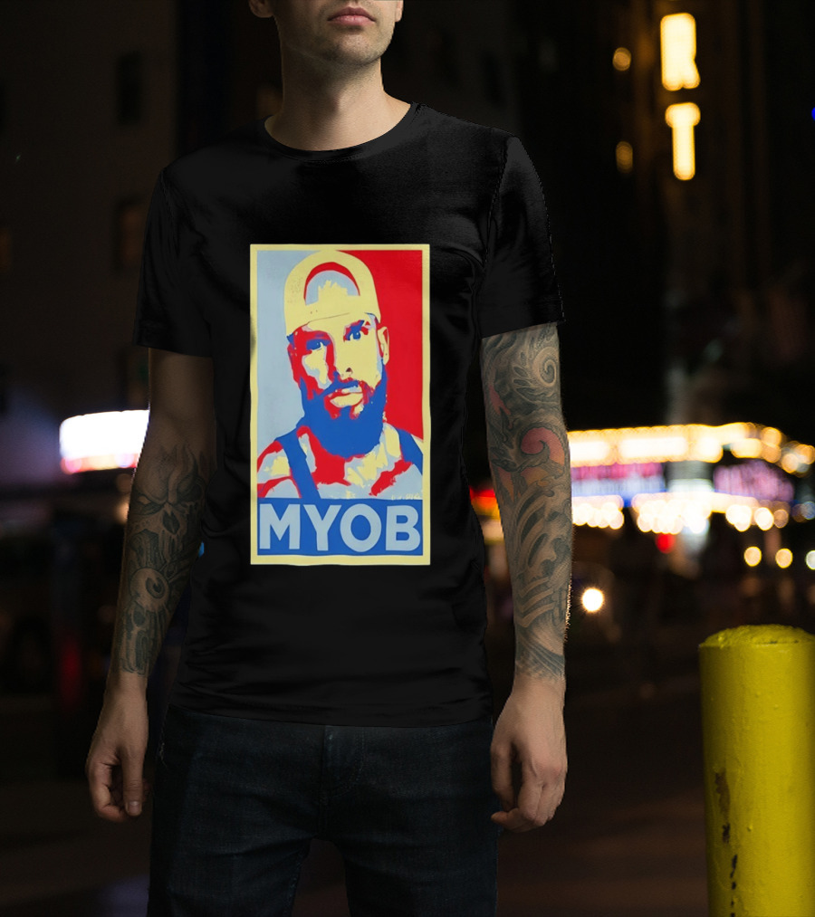 MYOB Bearded Man Hope Style Mind Your Own Business T-Shirt