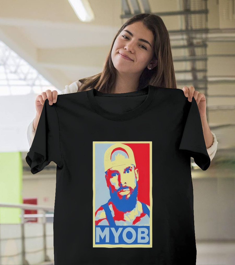 MYOB Bearded Man Hope Style Mind Your Own Business T-Shirt