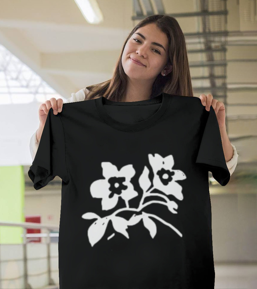 Flower It Was Time This Whole Time 2 Sided T-Shirt