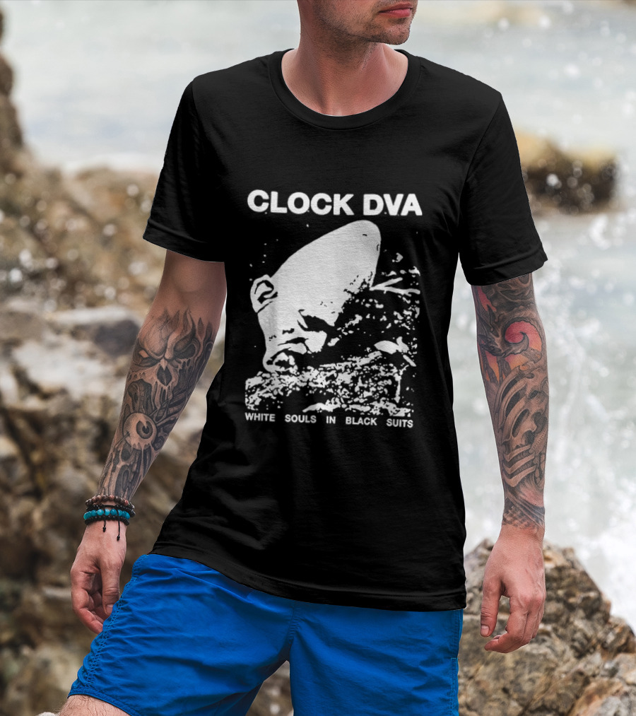 DVA White Souls In Black Suits Two Sided T-Shirt