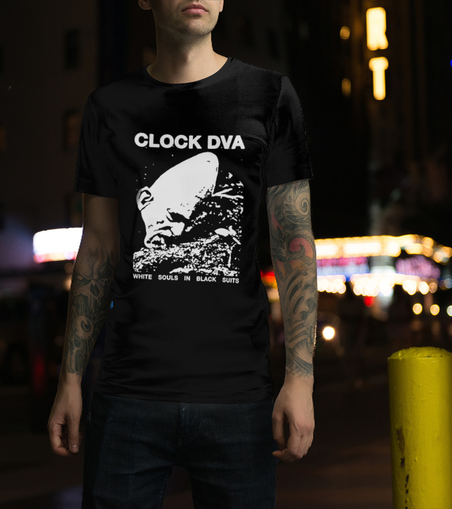DVA White Souls In Black Suits Two Sided T-Shirt