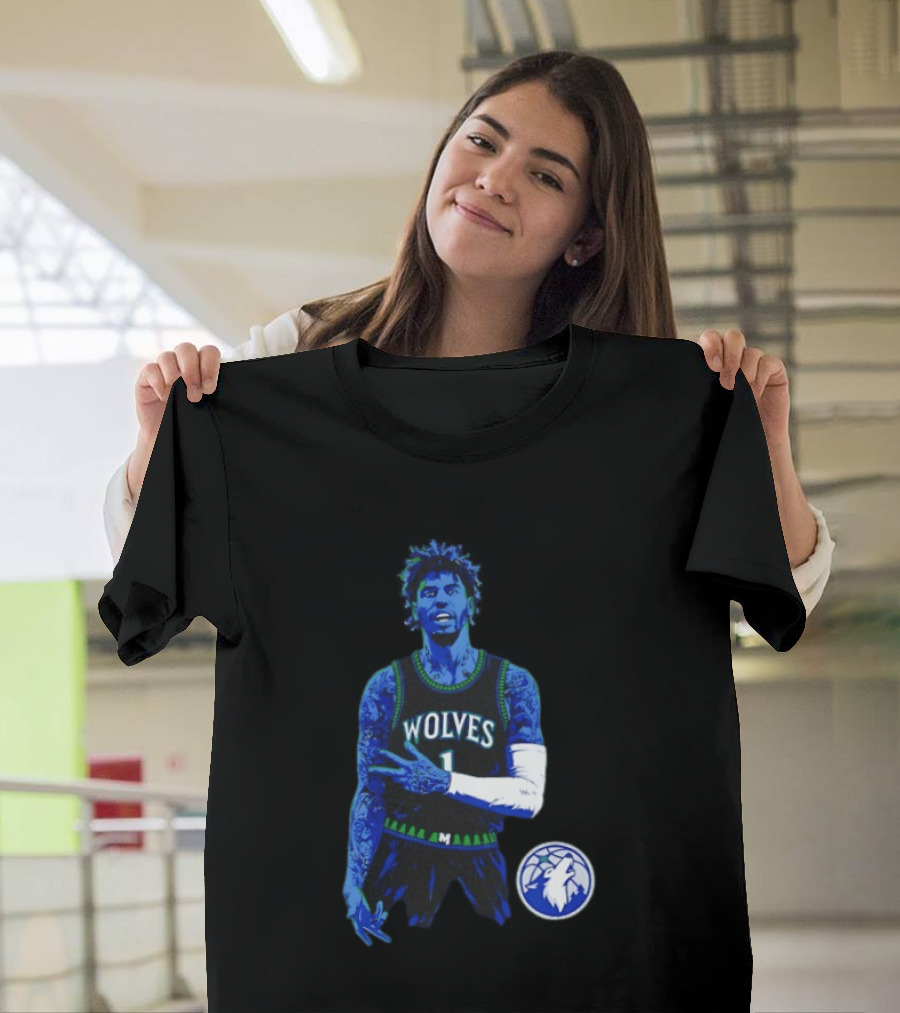 Wolves LaMelo Ball Number 1 Minnesota Timberwolves NBA Basketball T-Shirt
