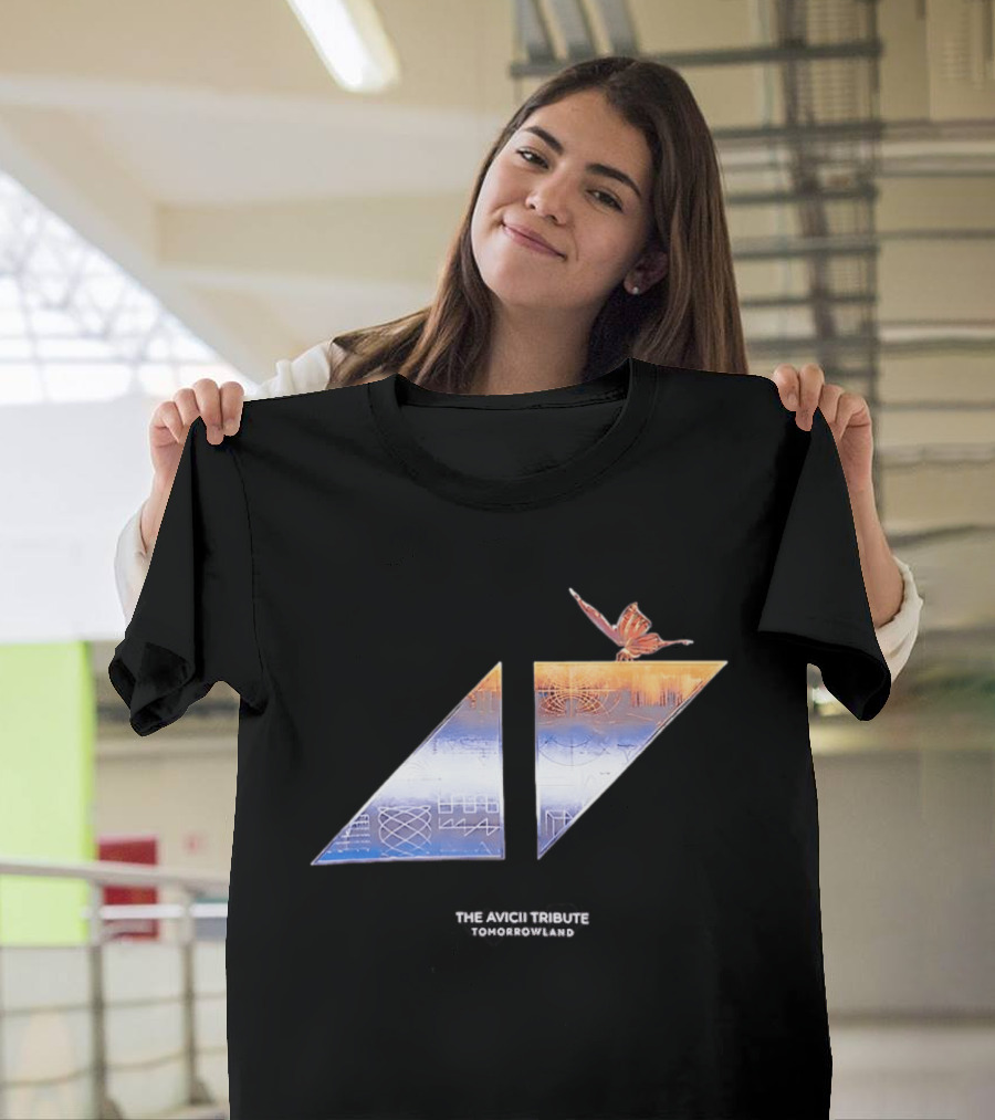 Tomorrowland X Avicii Tribute Butterfly T-Shirt
