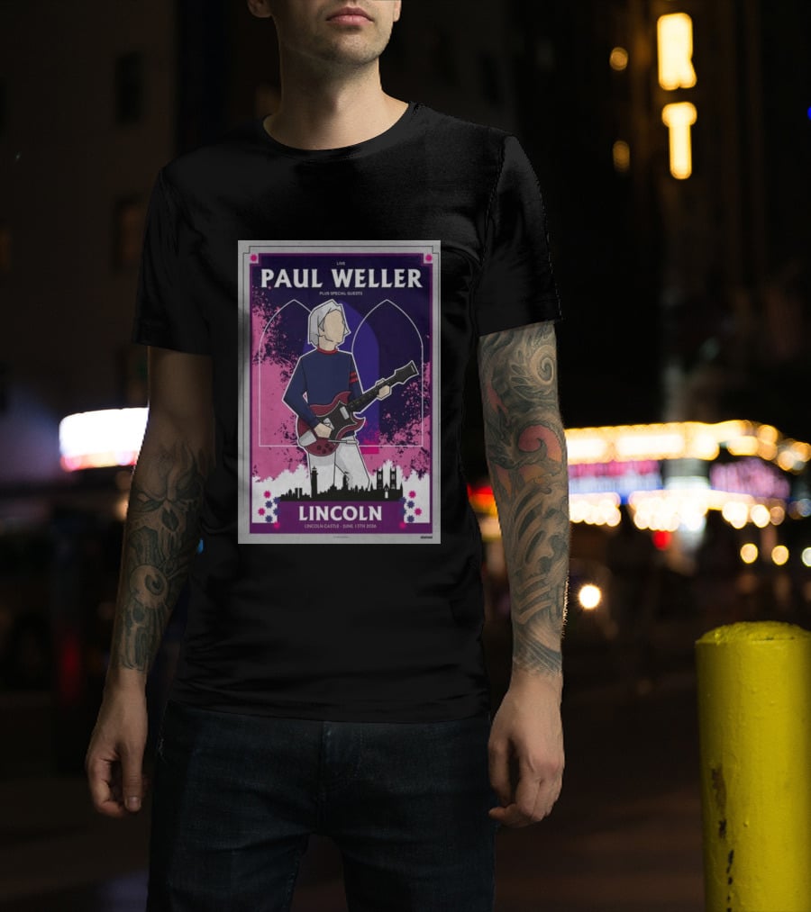 LIVE Paul Weller Plus Special Guests Lincoln Castle June 13th 2026 T-Shirt