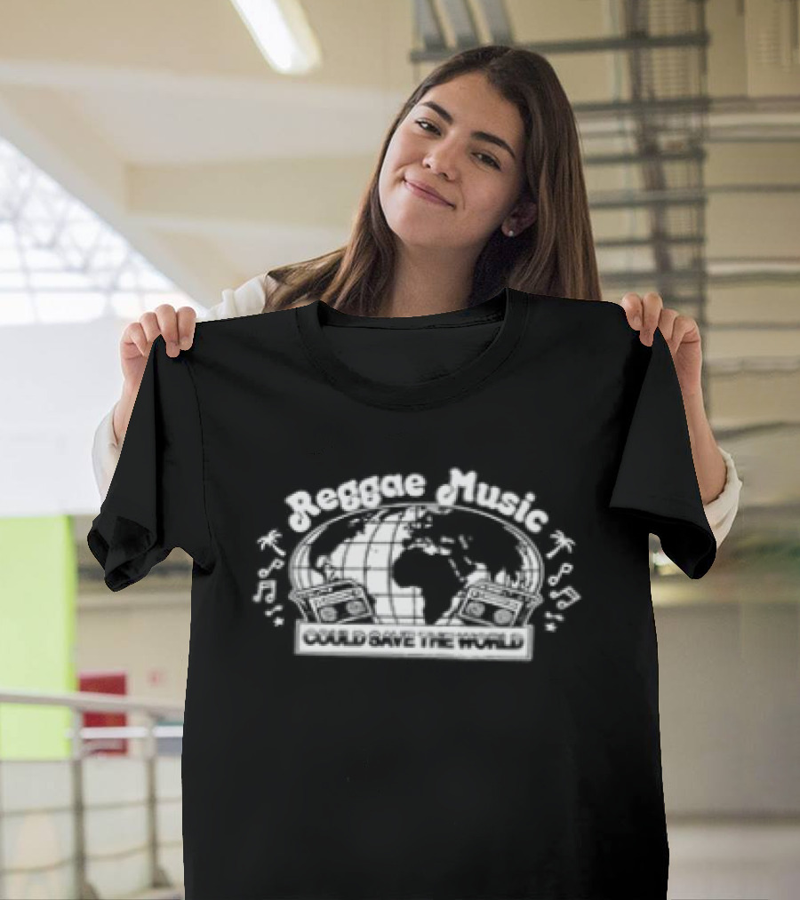 Reggae Music Could Save The World King Tubby Augustus Pablo Niney The Observer Two Sided T-Shirt