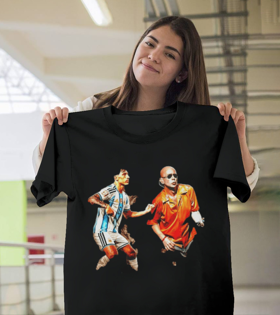 Lisandro Martinez Argentina Jersey Carlos Indio Solari T-Shirt