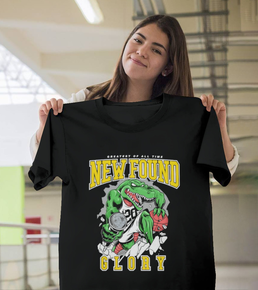 New Found Glory Greatest Of All Time Alligator Pop Punk 30 T-Shirt