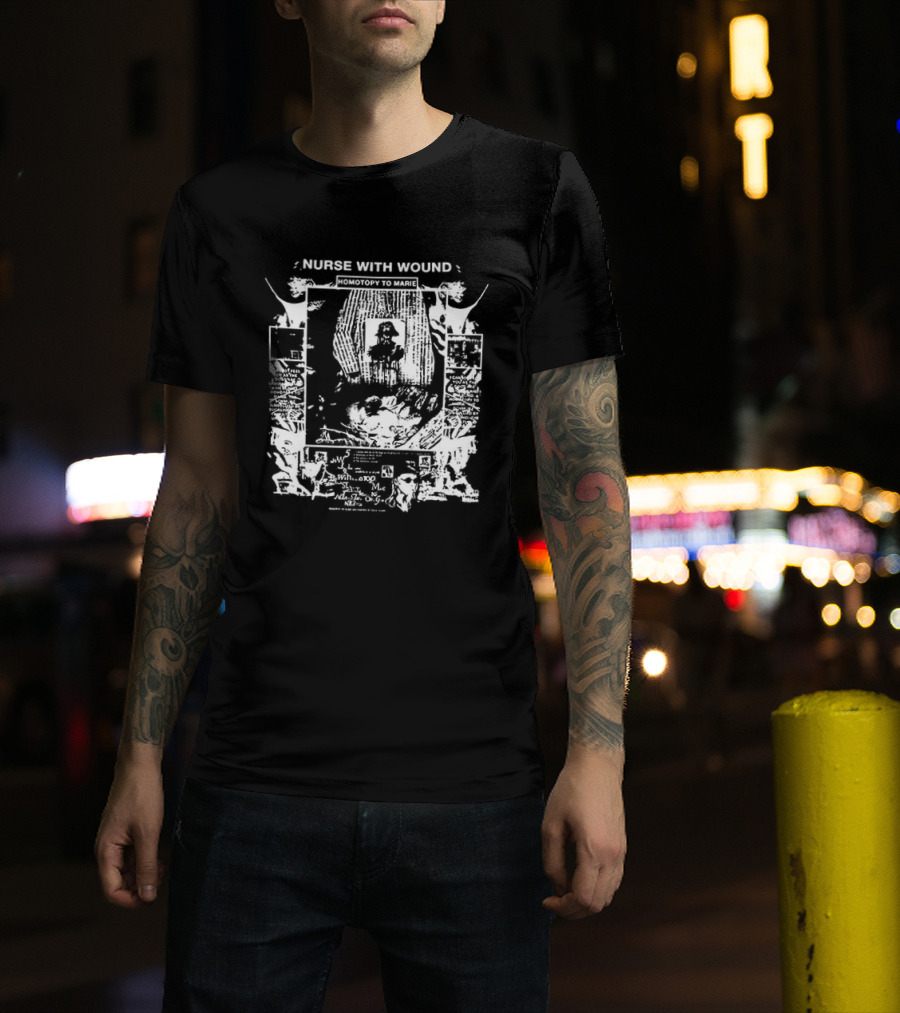Nurse With Wound Homotopy To Marie Was By Franz Kamin Two Sided T-Shirt