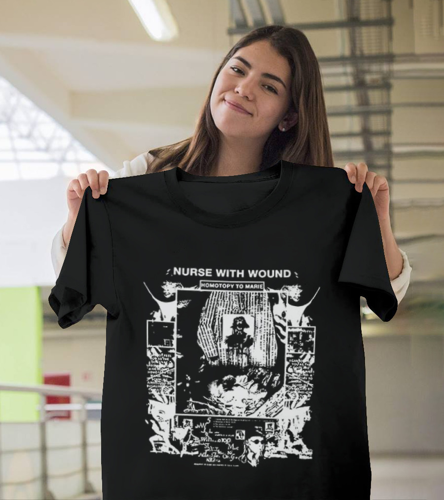 Nurse With Wound Homotopy To Marie Was By Franz Kamin Two Sided T-Shirt